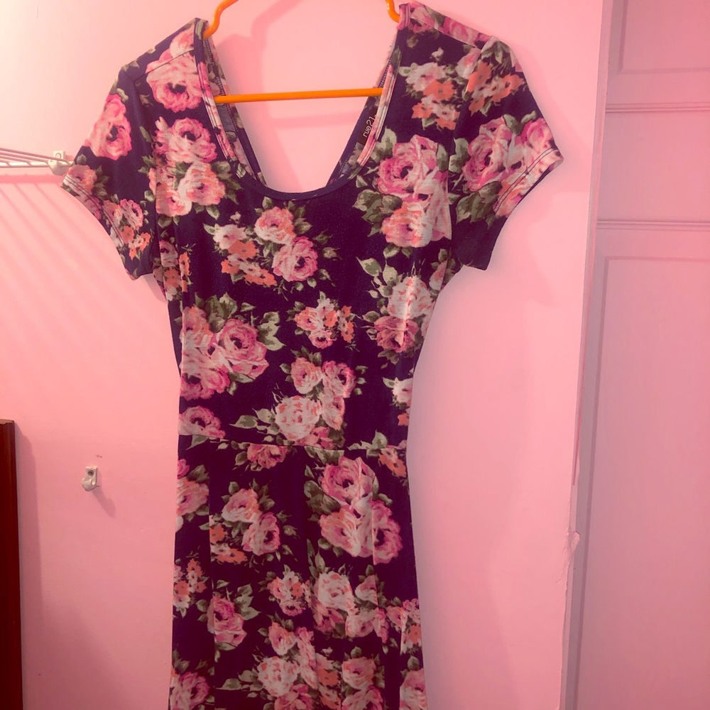 Casual Floral Summer Dress